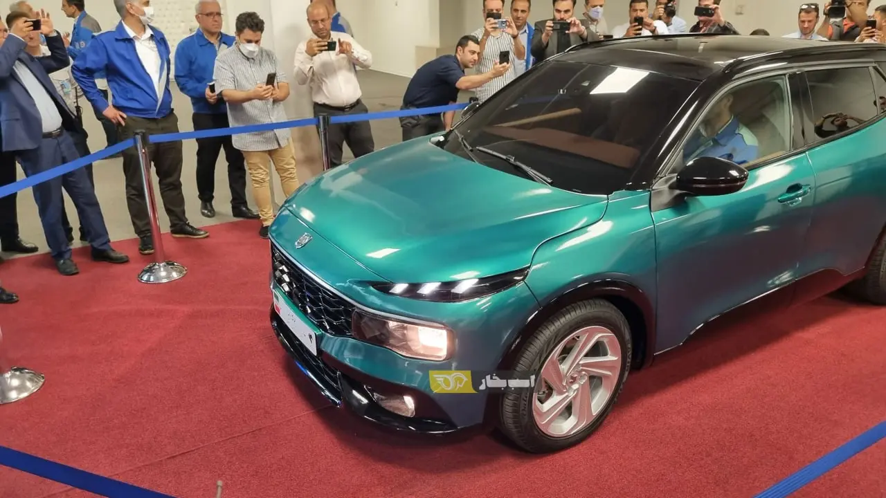 عکس های جدید اولین شاسی بلند ایران خودرو منتشر شد