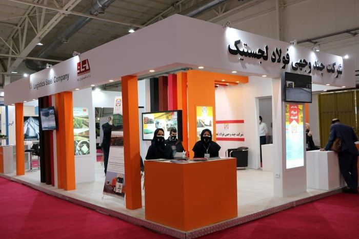 بازدید معاون وزیر راه و مدیرعامل راه آهن از غرفه فولاد لجستیک