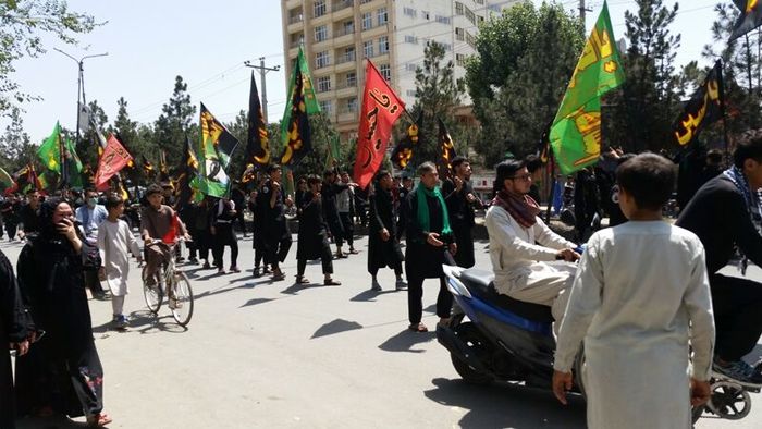 برگزاری مراسم هفتم ماه محرم در کابل + عکس