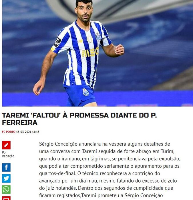 مهدی طارمی؛ مهاجمی که به قولش عمل نکرد!