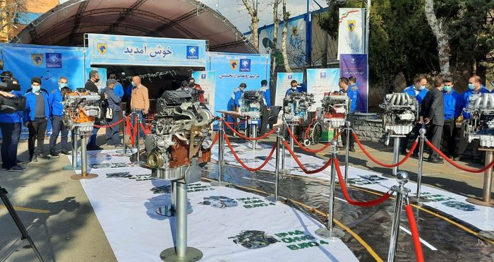 رونمایی از پیشرانه ۳ سیلندر ایران خودرو + تصاویر