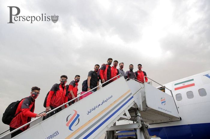 پرسپولیس در نیمه شب تهران به گوآ رسید 