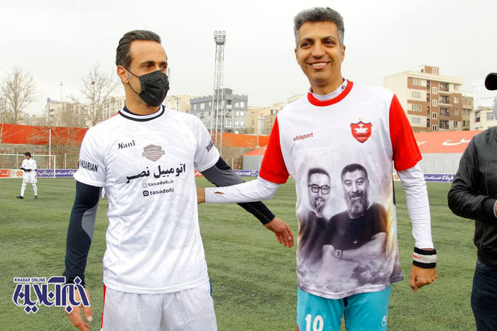 استقبال گرم کریمی و فردوسی پور از یکدیگر